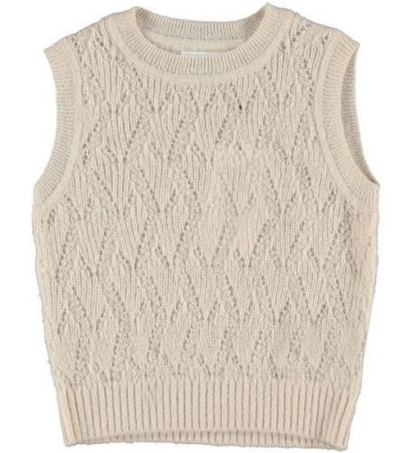 Molo Vest - Uld/Polyester - Greta - Pearled Ivory