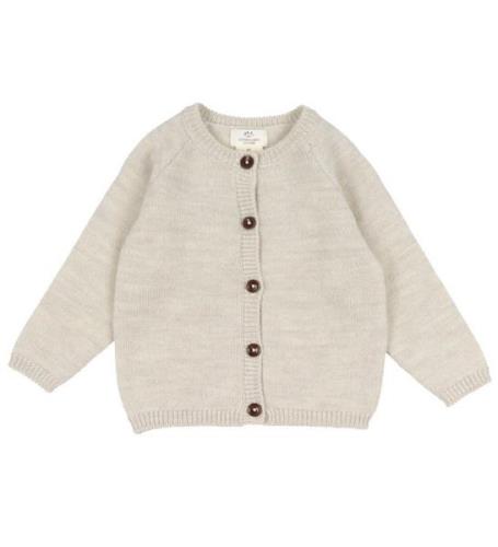 Copenhagen Colors Cardigan - Uld - Pale Cream Melange