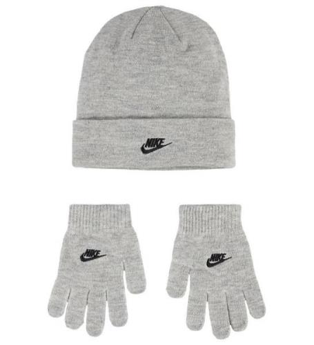 Nike Hue/Handsker - Strik - Dark Grey Heather