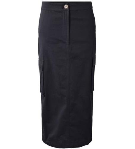 Hound Nederdel - Long Cargo Skirt - Sort