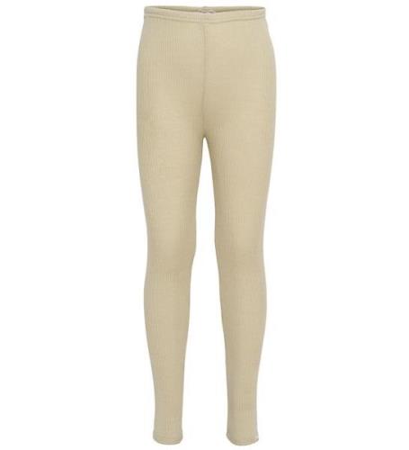 Minimalisma Leggings - Bieber - Silke/Bomuld - Pear Sorbet