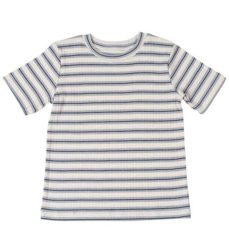 Minimalisma T-shirt - Nirvana - Rib - Ocean Stripes