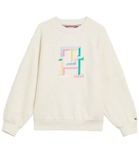 Tommy Hilfiger Sweatshirt - Multi Color Monogram - Calico Heathe