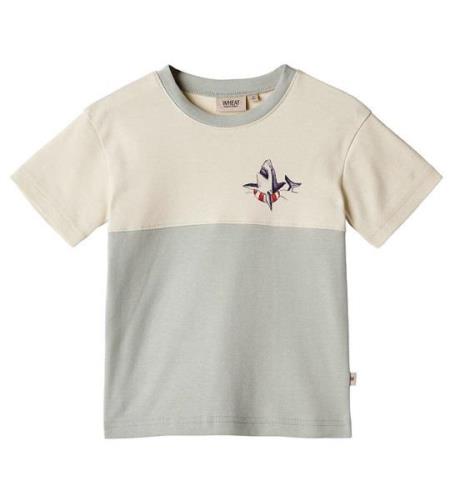 Wheat T-shirt - Oliver - Sea Mist