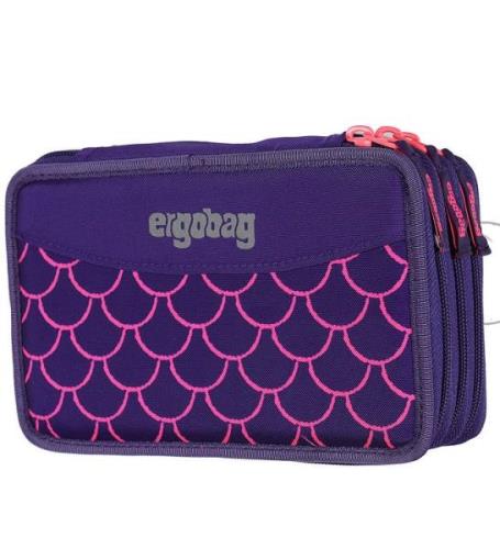 Ergobag Penalhus m. Indhold - Maxi - Pearl DiveBear