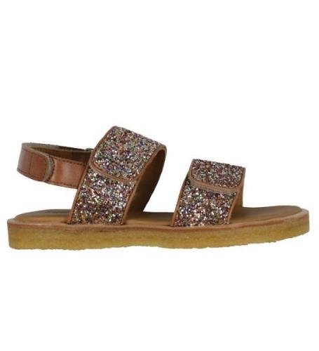 Angulus Sandaler - Tan/Multi Glitter