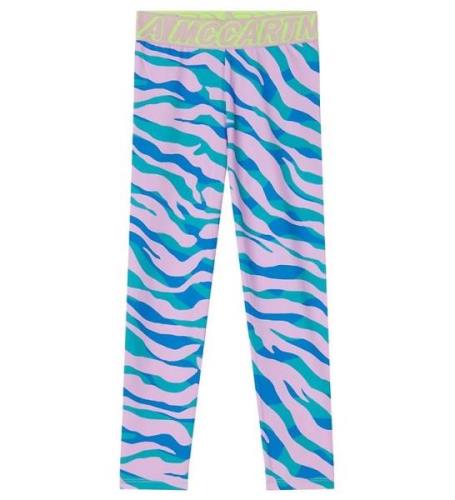 Stella McCartney Kids Leggings - Rosa/BlÃ¥/GrÃ¸nstribet