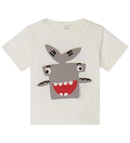 Stella McCartney Kids T-shirt - Hvid m. Haj