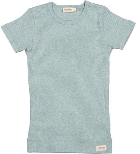 MarMar T-shirt - Modal - Rib - Pistachio Melange