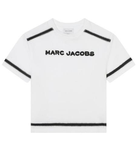 Little Marc Jacobs T-shirt - Hvid m. Sort