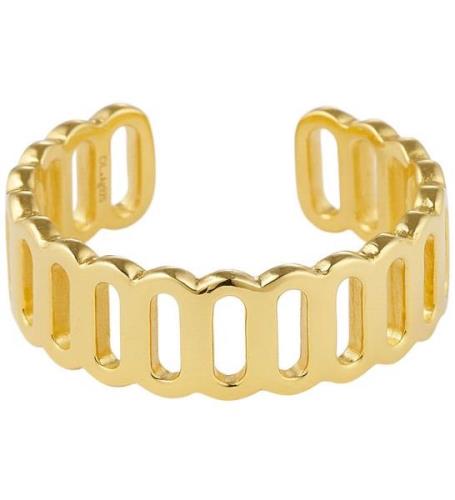 Design Letters Ring - Link Together - Guld