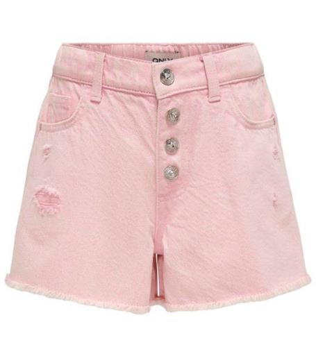 Kids Only Shorts - Denim - KogPetra - Begonia Pink