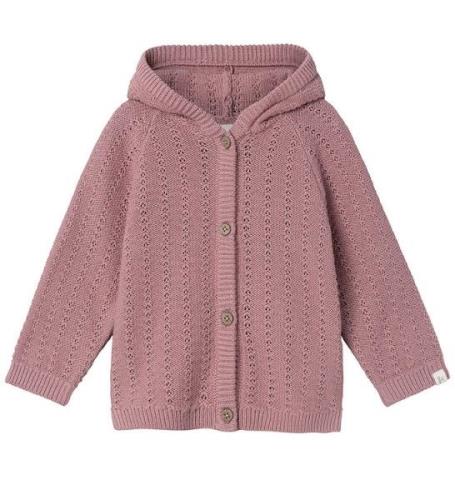 Lil' Atelier Cardigan - Strik - NbfDaimo - Nostalgia Rose