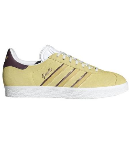 adidas Originals Sko - Gazelle W - Gul/Bordeaux