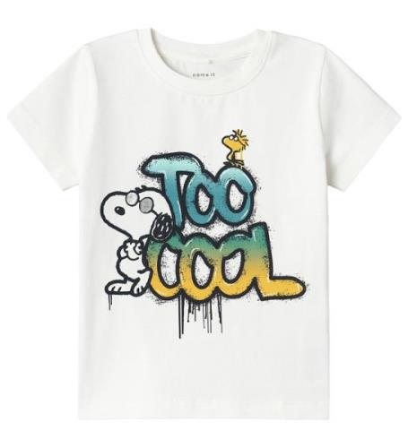 Name It T-Shirt - NmmMaikel Snoopy - Bright White