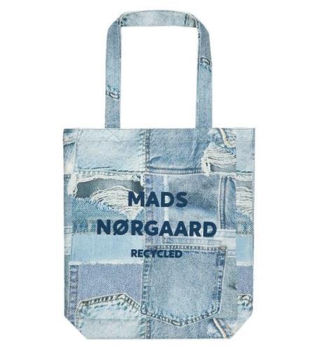 Mads NÃ¸rgaard Shopper - Recycled Boutique Athene - Denim AOP