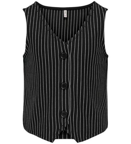 Kids Only Vest - KogBlair - Black/Cloud Dancer