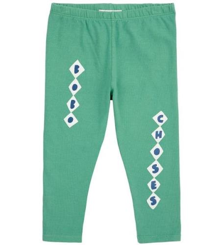 Bobo Choses Leggings - Diamonds - GrÃ¸n