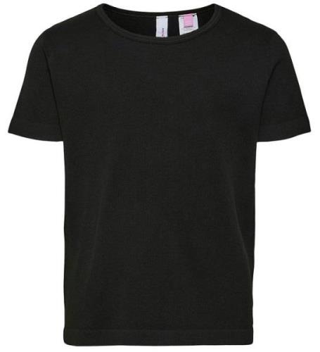 Vero Moda Girl T-shirt - VmIsa - Cropped - Sort