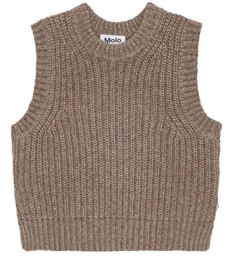 Molo Vest - Uld/Akryl - Gilberte - Brown Sugar