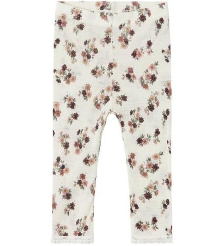 Name It Leggings - Uld - Noos - NmfWang - Snow White m. HulmÃ¸nst