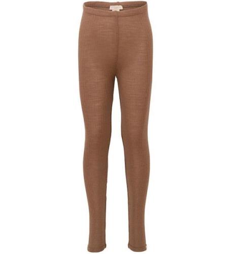 Minimalisma Leggings - Rib - Uld - Arona - Toffee