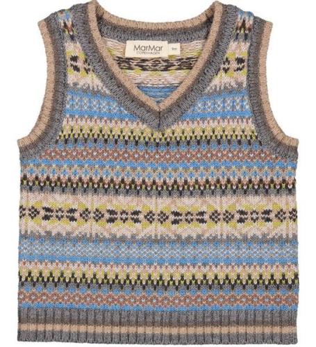 MarMar Vest - Uld/Bomuld - Taj B - Fair Isle