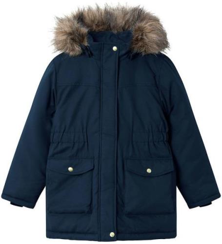 Name It Vinterjakke - NkfMaster05 Parka - Dark Sapphire