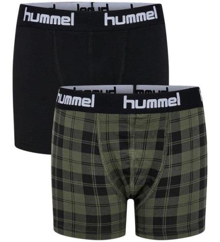 Hummel Boxershorts - hmlNolan - 2-pak - Dusty Olive