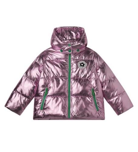 Stella McCartney Kids Dunjakke - Lilac/GrÃ¸n