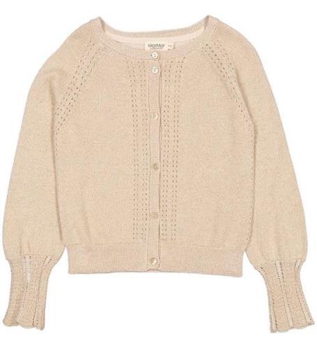 MarMar Cardigan - Strik - Tillie - Gold m. Glitter